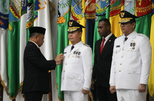 Mendagri Tito Lantik Penjabat Gubernur DKI Jakarta dan Papua Tengah